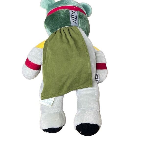 Build a Bear with BAB Star Wars Dog Tag Boba Fett Rare Stuffed Character Doll - Picture 7 of 10